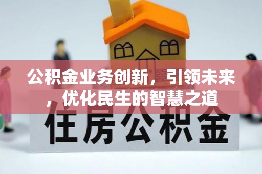 确山公积金业务创新，引领未来，优化民生的智慧之道