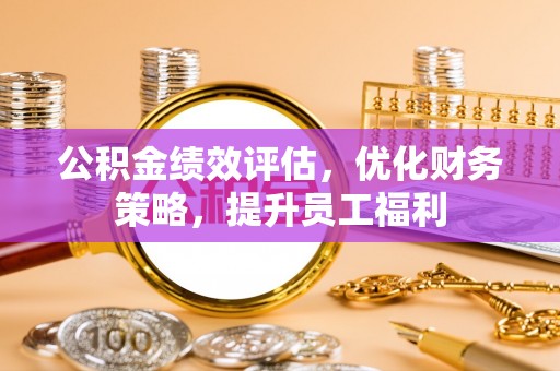 确山公积金绩效评估，优化财务策略，提升员工福利