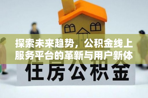 确山探索未来趋势，公积金线上服务平台的革新与用户新体验