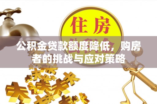 确山公积金贷款额度降低，购房者的挑战与应对策略