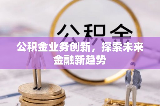 确山公积金业务创新，探索未来金融新趋势
