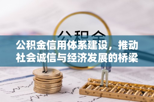 确山公积金信用体系建设，推动社会诚信与经济发展的桥梁