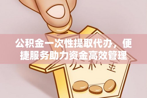 确山公积金一次性提取代办，便捷服务助力资金高效管理