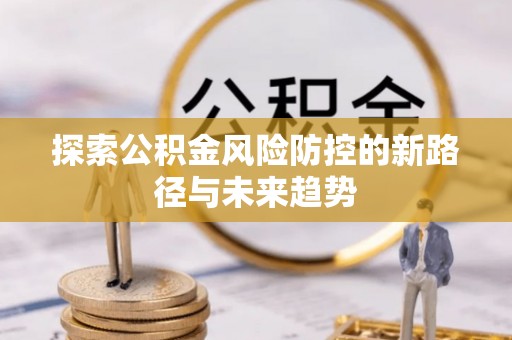 确山探索公积金风险防控的新路径与未来趋势