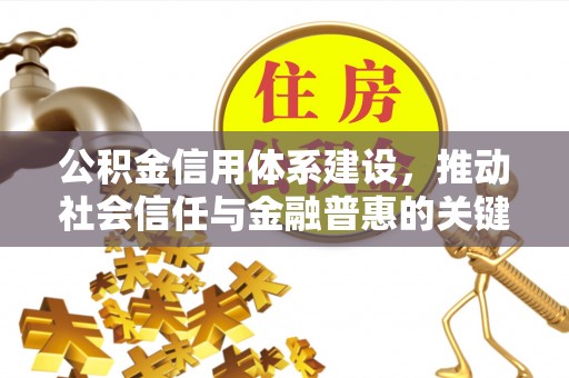 确山公积金信用体系建设，推动社会信任与金融普惠的关键一步