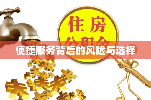 确山便捷服务背后的风险与选择