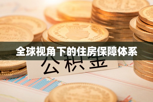 确山全球视角下的住房保障体系