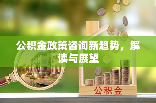 确山公积金政策咨询新趋势，解读与展望