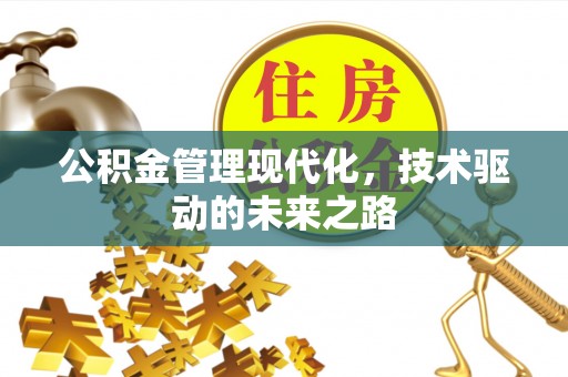 确山公积金管理现代化，技术驱动的未来之路